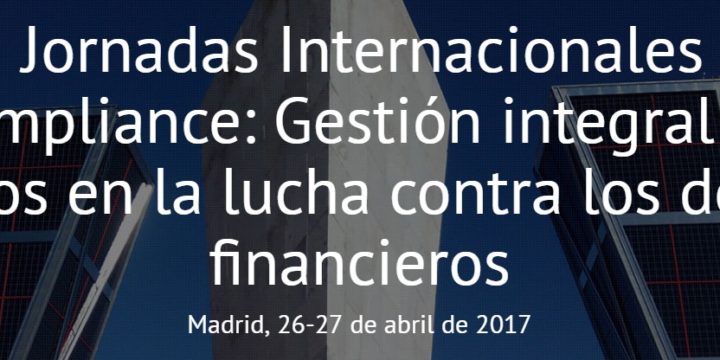 VII Jornadas de Compliance – Madri 2017 – 26/04/2017